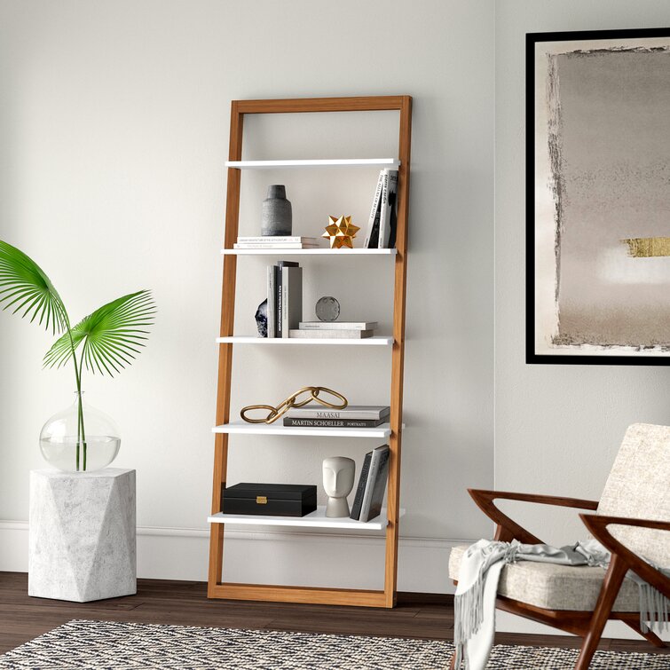 Ladder bookshelf outlet wayfair